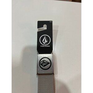Volcom Adjustable Belt Gray